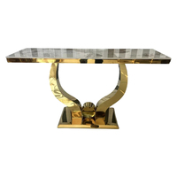 Table à manger de luxe moderne en pierre frittée, texture marbre, base en acier inoxydable, mobilier écologique pour la maison et l'hôtel
