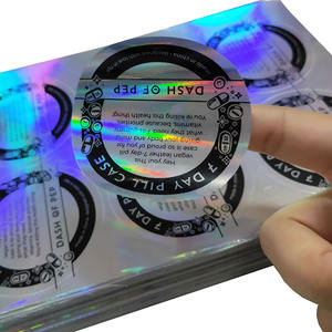 カスタムロゴホログラムステッカープライベートラベル用レーザープリズムホログラムギフトステッカーの印刷 - Product Image 3