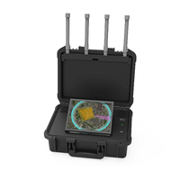 FS-Y1001B Détecteur et intercepteur de drones sans fil portable 2,4 G/5,8 GHz à détection passive 3000 m