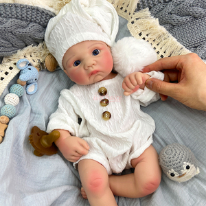 Muñecas <span class=keywords><strong>de</strong></span> Silicona <span class=keywords><strong>de</strong></span> 17 Pulgadas para Niños, Recién Nacidas, para Adopción, Muñeca <span class=keywords><strong>de</strong></span> Juguete para Niños Pequeños, Magnífica Muñeca Reborn Realista, Muñeca <span class=keywords><strong>de</strong></span> Arte Coleccionable - Product Image 5