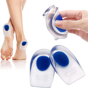 Sol Sepatu Ortopedi Bantalan Tumit Silikon Bahan Gel untuk Taji Tulang, Nyeri Kaki yang Sakit atau Memar, Pereda Nyeri, Perawatan Gel Sol Sepatu - Product Image 3