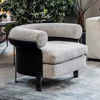Fauteuil d'appoint individuel de luxe moderne et confortable pour la maison et l'hôtel – Vente chaude – Fauteuils de salon et chaises de chambre à coucher