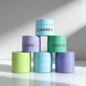 Barattolo in <span class=keywords><strong>Vetro</strong></span> Colorato Opaco Personalizzato per Cosmetici, <span class=keywords><strong>50</strong></span> <span class=keywords><strong>ml</strong></span> 50g, Rosa Macaron Viola, Colorato - Product Image 6