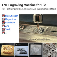 Machine de fraisage et de gravure CNC 2D 3D Dies Cliches avec une haute précision