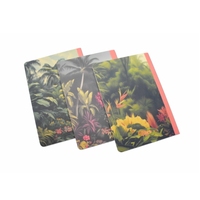 Ensemble de carnets à couverture en papier écologique, reliés par ficelle, formats A4/A5/A6, pages vierges, s'ouvrant à plat, pour journalisation personnalisée – Nouveauté populaire et unique