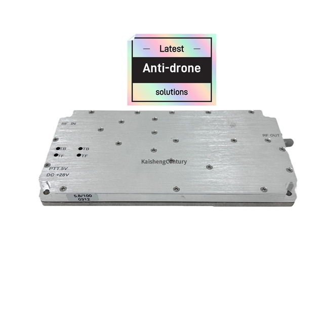 100W GaN Module RF Amplifier Effective against Interference from for FPV 5.2G 5.8G Systems