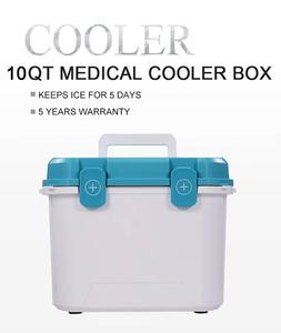 Glacière portable, boîte de <span class=keywords><strong>transport</strong></span> pour vaccins, fabrication biomédicale, prix, glacière médicale 13L avec poignée - Product Image 3