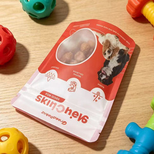 Bolsa de Mylar con Cierre Hermético, Personalizada, Impresa con Claridad, de Grado Alimenticio, a Prueba de Humedad, para Golosinas Masticables para Mascotas - Product Image 5