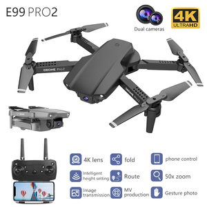 Mới nhất 4k máy ảnh E99 Pro Drone chuyến bay có thể gập lại RC Quad <span class=keywords><strong>Copter</strong></span> với Wifi FPV máy ảnh không đầu bay không người lái E99 Pro - Product Image 5