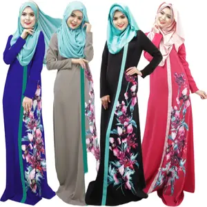 2024 New In Dubai Thổ Nhĩ Kỳ Hồi Giáo Ăn Mặc Thời Trang Hijab Kaftan Kimono Abaya Trung Đông Hồi Giáo Quần Áo