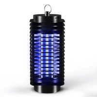 Lámpara Eléctrica Antimosquitos, Trampa para Insectos de Tamaño Pequeño, Luz UV Fotocatalítica para el Hogar, Atrapa Mosquitos de Voltaje Universal