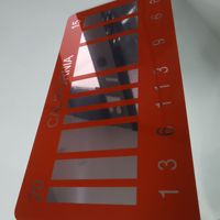 Plaque d'immatriculation de voiture décorative souvenir personnalisée avec impression sur surface miroir et gaufrage