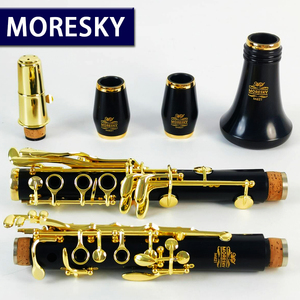 MORESKY Clarinette Bb 18 clés, instrument à vent en bois, personnalisable, Chine, M621 (OEM) - Product Image 4