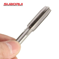 SUBORUI droitier M2 M2.5 M3 M4 M5 M6 M8 M10 HSS métrique DIN352 tarauds à filetage à cannelure droite pour machine métal