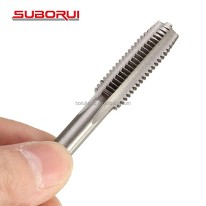 SUBORUI Mano derecha M2 M2.5 M3 M4 M5 M6 M8 M10 <span class=keywords><strong>HSS</strong></span> Métrica DIN352 Tornillo de flauta recta Roscado Juego de brocas para máquina de metal - Product Image 5