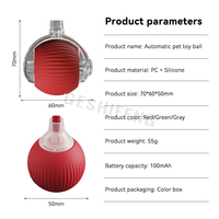 Nouveau Design 360 ° Smart Automatic Interactive Dog Smart Ball Toy Interactive Cat Toys Rolling Ball avec chargeur USB