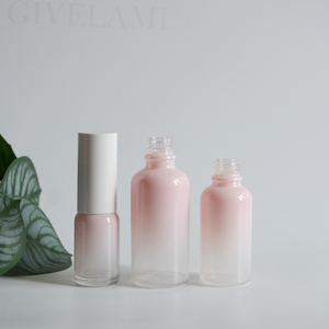 Flacone Spray per <span class=keywords><strong>Profumo</strong></span> in Vetro Sfumato <span class=keywords><strong>Rosa</strong></span> e Bianco, Contenitore Idratante con Etichetta Professionale <span class=keywords><strong>Fai</strong></span>-<span class=keywords><strong>da</strong></span>-<span class=keywords><strong>Te</strong></span> - Product Image 3