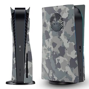 Nouveau <span class=keywords><strong>Camo</strong></span> Digital Skin Sticker Protector Decal Cover pour <span class=keywords><strong>PS5</strong></span> Slim Shell Case pour Console et contrôleur - Product Image 5