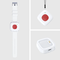 Bouton SOS sans fil Bluetooth, dispositif d'alarme de sécurité personnelle, balise pour les soins de santé, les hôpitaux et les soins aux personnes âgées