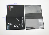 Titular de la licencia de conducir de esponja de PU suave personalizado Auto Truck Document Paper Wallet Carpeta de PVC para el coche