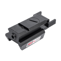 WADSN Monture de viseur laser rouge tactique en aluminium entièrement métallique, design à profil bas avec fonction réglable pour l'extérieur WY262