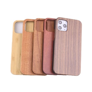 เคสโทรศัพท์ทำจากไม้สำหรับ Iphone12 11Pro สูงสุด XR กระเป๋าโทรศัพท์มือถือออกแบบโลโก้ได้ตามที่ต้องการ - Product Image 1