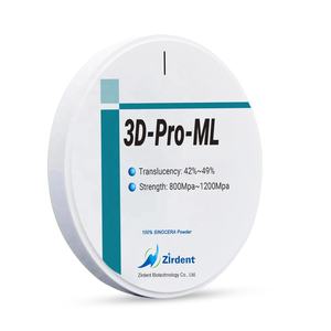 كتل الزركون ثلاثية الأبعاد للمحترفين متعددة الطبقات لماكينة طحن الزركون zahn - Product Image 3