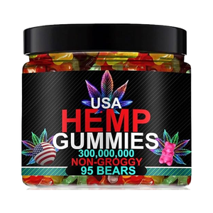 Yüksek potens ayı kenevir yağı sakızlı şeker özel etiket vitamini takviyesi Premium kalite kenevir Gummies - Product Image 1