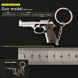 Portachiavi Mini Pistola <span class=keywords><strong>Beretta</strong></span> in Metallo 1:4, Giocattolo Creativo, Vendita all'Ingrosso - Product Image 4