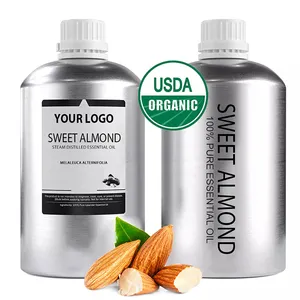 Aceite de almendro dulce a granel, aceite de almendro dulce puro orgánico para el crecimiento del cabello, 25kg, gran oferta