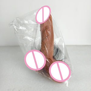 Dildo de <span class=keywords><strong>silicone</strong></span> realista para masturbação feminino, dildo de <span class=keywords><strong>silicone</strong></span> de grau médico para masturbação, 6.89 de pênis, realista - Product Image 6