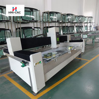 Centro de Procesamiento de Vidrio CNC Automático Multifuncional, Máquina Pulidora de Bordes de Vidrio