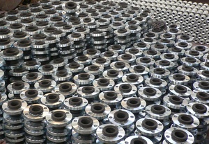 Hoge kwaliteit dubbele bolvormige standaard flexibele rubberen expansievoeg flens metalen compensator voor industriële pijpleidingen - Product Image 3