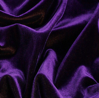 Qualité en gros 100% Polyester coréen velours tissu respirant Stretch bio teint robe costume haut luxe échantillon gratuit