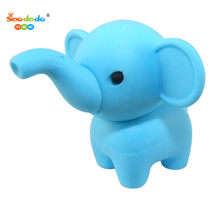 Soododo XDDU-70 Nhà Máy Bán Buôn 3D Phim Hoạt Hình Con Voi Hình Tẩy Tùy Chỉnh Sinh Viên Máy Tính Để Bàn Trang Trí In Bút Chì Tẩy - Product Image 5