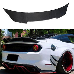 2015-2021 pour Ford <span class=keywords><strong>Mustang</strong></span> aileron arrière en Fiber de carbone mise à niveau Robot Style botte en queue de canard avec corps à Double pont pour pare-chocs arrière - Product Image 2