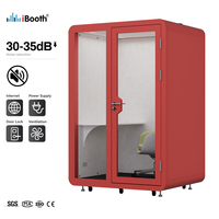 Cabine insonorisée préfabriquée, cabine acoustique modulaire portable pour usages multiples  Utilisation en Scénario