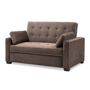 Venta al por mayor, muebles de sofá seccionales de madera maciza, conjuntos de sofás con sillón reclinable - Product Image 3