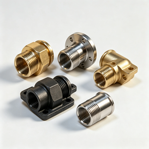 Conector de Tubería de Acero Inoxidable Multiestilo, Mecanizado CNC, Codo Recto, Brida, Adaptador Roscado, Servicio Personalizado - Product Image 6