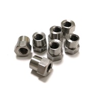 Elektroda Mur Las Tiga Titik Standar M6 M8 M10 M12 Sus304 Retainer Exhaust Weld Nuts Projection Flange pada Mur 5 untuk Pengelasan