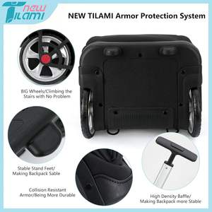 Free sample Large Capacity <b>Travel</b> <b>Duffel</b> <b>Bag</b> with Multipurpose Rolling Backpack for Convenient Business <b>Travel</b> - Product Image 2