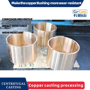 Piezas de repuesto de cobre de placa de latón de procesamiento industrial personalizables CuSn6Zn6Pb3 sellos deslizantes para aplicaciones metalúrgicas - Product Image 6