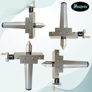 Accessoire de tournage conique avec pointe tournante pour tour métrique, conique Morse 4MT, construction en acier - Product Image 6