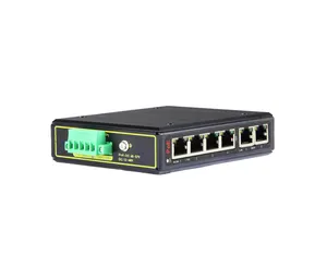 PoE unmanaged industrial ethernet switch 6*10/100M RJ45 ports network industrial poe switch Industrial POE Switch