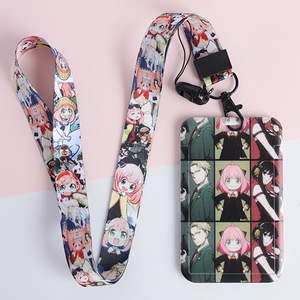 Cordón de la familia Anime Spy con tarjetero y <span class=keywords><strong>correa</strong></span> <span class=keywords><strong>para</strong></span> Teléfono Móvil 20 diseños Impresión digital hecha de poliéster duradero - Product Image 4