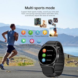 Montre intelligente haut de gamme 2024, appareils portables, cadran rond, étanche, moniteur de fréquence cardiaque, montre intelligente de fitness - Product Image 4