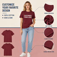 T-shirt en coton de haute qualité, vintage, été, 300 g/m², respirant, uni, doux, confortable, unisexe, grande taille, décontracté, surdimensionné, 500 g/m²