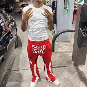 <span class=keywords><strong>Pantalon</strong></span> de survêtement <span class=keywords><strong>en</strong></span> polaire unisexe pour homme, <span class=keywords><strong>pantalon</strong></span> de jogging de sport personnalisé, imprimé bouffant 3D, <span class=keywords><strong>pantalon</strong></span> de survêtement évasé pour homme - Product Image 3