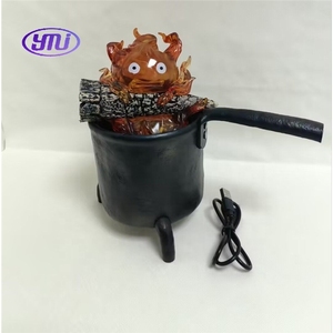 Figura Coleccionable de Anime Dark Souls: Llama del Corazón Calcifer, Modelo Iluminado, Decoración, Mercancía del Juego, Manualidades de Plástico - Product Image 2