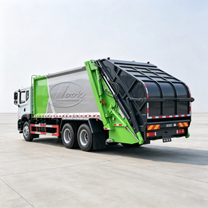 Camión Recolector de Basura Personalizable Dongfeng Huashen 6x4 de 23m³ con Prensa Hidráulica y Control Remoto - Product Image 4